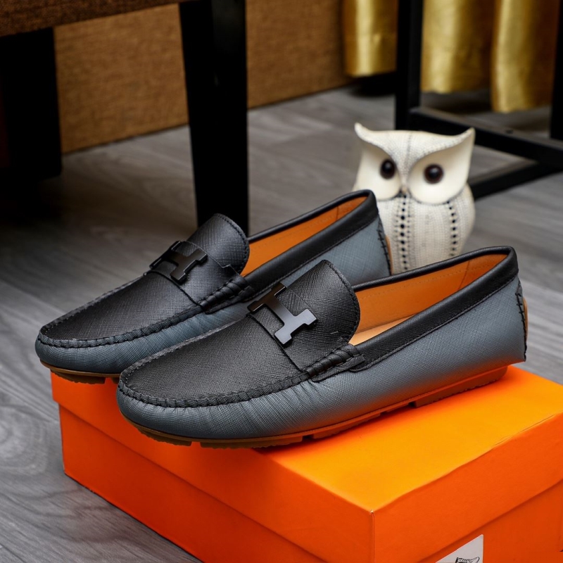 H**mes leather shoes